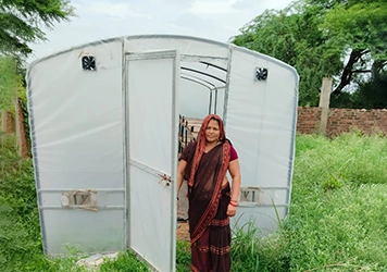 Maximize space and enhance cultivation with the solar dryer for better productivity.