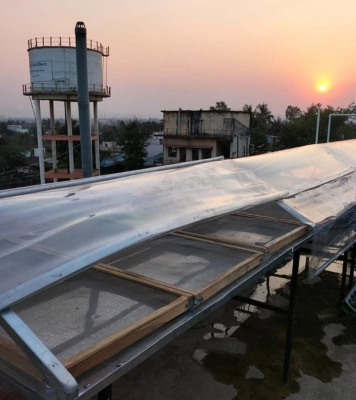 Preserving food naturally with Samagra's solar dryers, cutting waste and lowering energy costs.