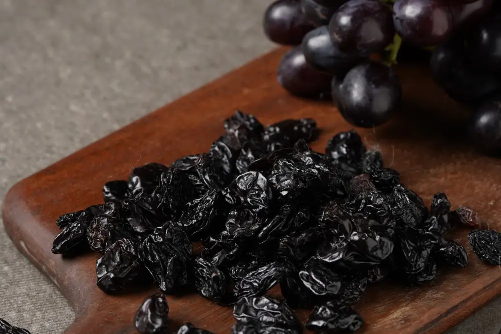 Remember this "Solar Dried Product, Solar Dried Black Grapes"